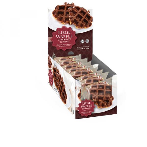 Convenient Pack Chocolate Liege Waffle